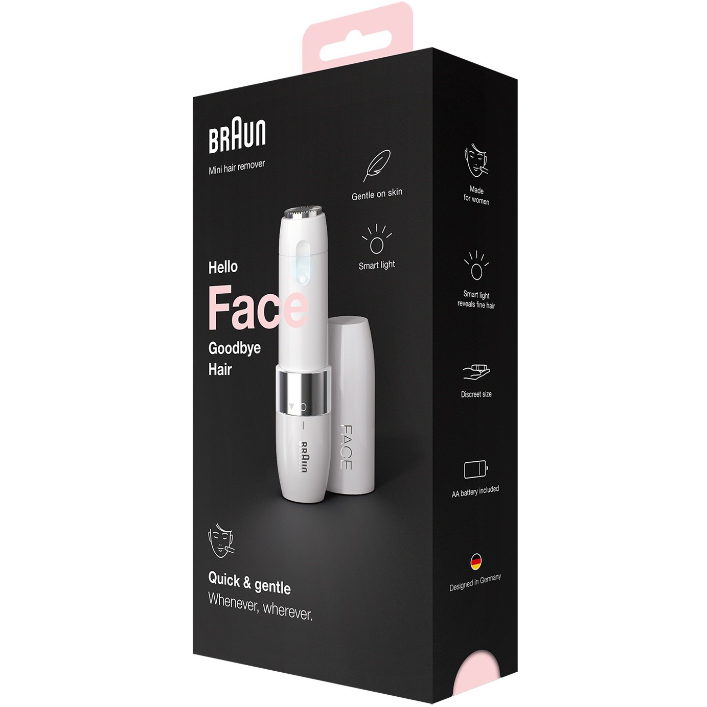 braun-hello-face-1 ماشین اصلاح موی صورت بانوان براون مدل FS1000 Braun