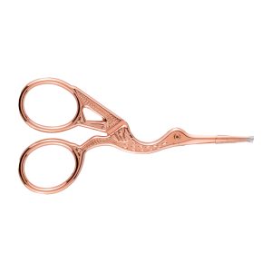 قیچی ابرو حرفه‌ ای اس پلاس با طراحی اژدها و نوک نازک