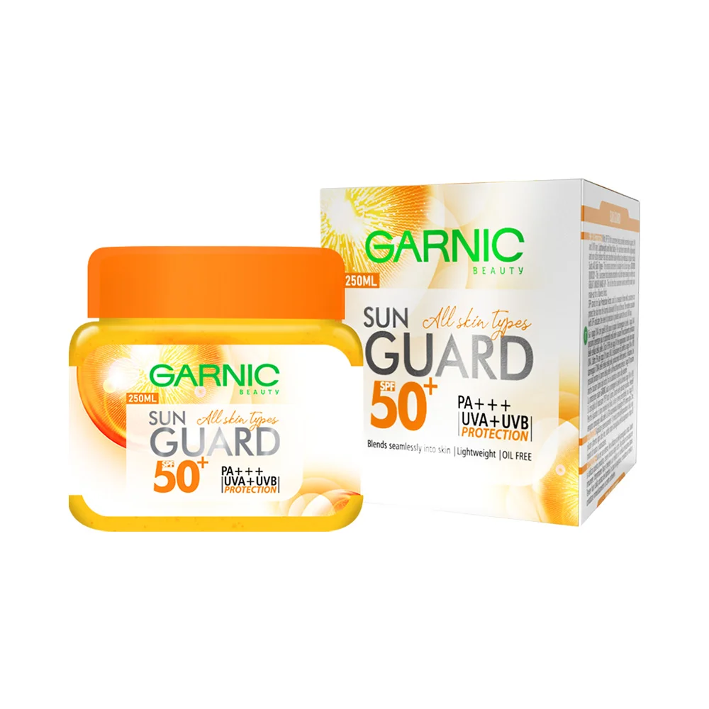 ضدآفتاب گارنیک SPF 50+ Garnic Sun Guard ضدآفتاب گارنیک SPF 50+ Garnic Sun Guard